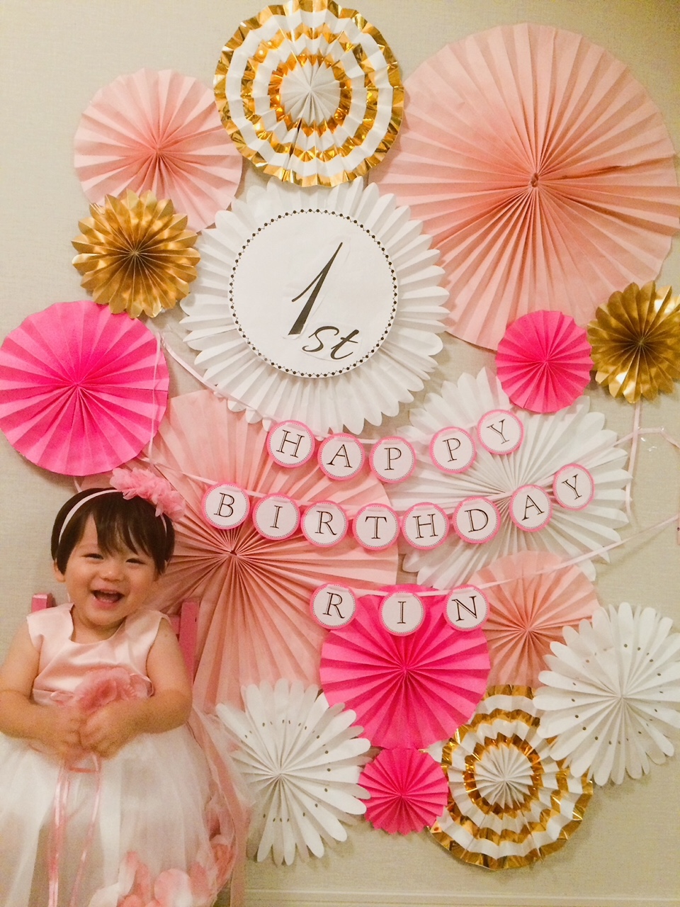 オリジナルパーティペーパーファン×10/ウェディング等