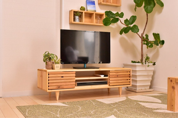 テレビ台　テレビボード　ナチュラル　木製　120cm テレビ台 テレビボード ローボード 120 北欧 ナチュラル 幅120cm