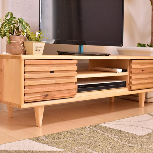 テレビボード120cm ナチュラル テレビ台・テレビボード ニノミヤ家具