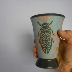 セミカップ　クマゼミ　（青・紫） 6枚目の画像
