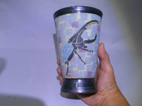 カブトムシカップ　ヘラクレスオオカブト（リッキー・ブルー） 7枚目の画像