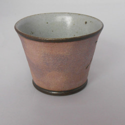 クワガタマグカップ　パリーフタマタクワガタ（正面、紫） 2枚目の画像