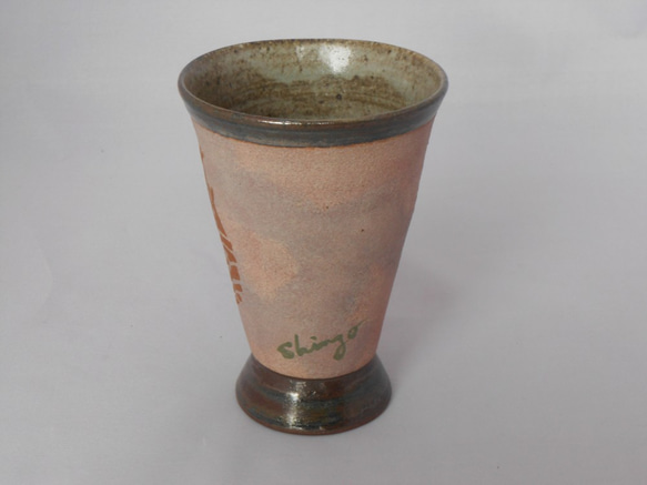 二ホンカブト＆ノコギリクワガタのサナギのフリーカップ　（紫） 2枚目の画像