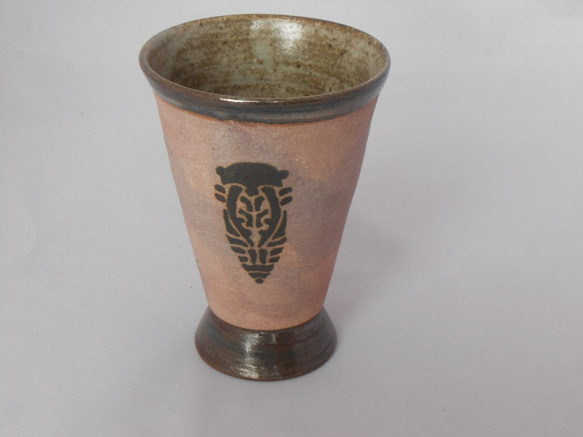 二ホンカブト＆ノコギリクワガタのサナギのフリーカップ　（紫） 3枚目の画像