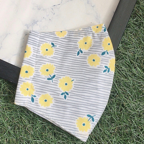 累計2000枚突破SALE 立体マスク コットン×ダブルガーゼ 北欧 花