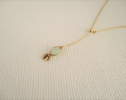 K10YGパール付きロングネックレス K10YG パール ロングネックレス | ete bijoux (Women)/エテ