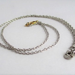slice diamond K18＆silver925/necklace（another type） 第5張的照片