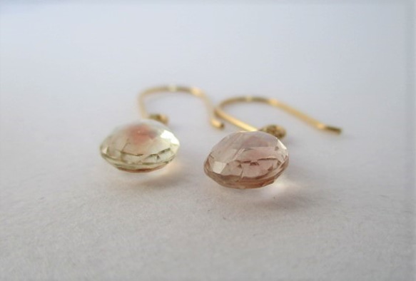 梅花 14Kgf pierced earrings 第5張的照片