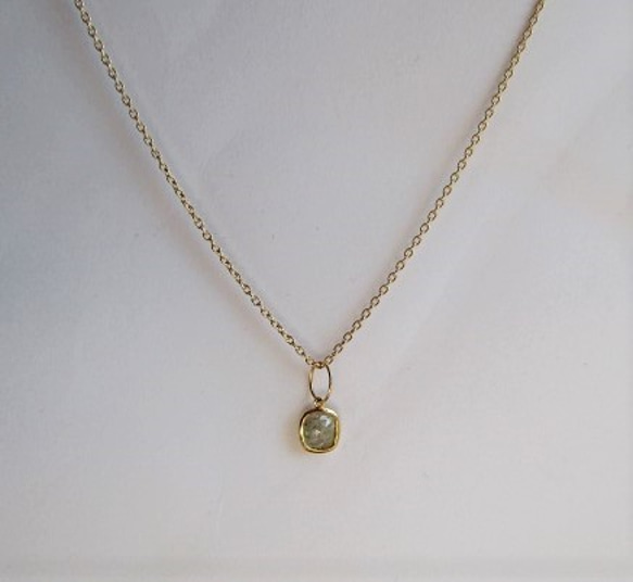 natural diamond K18&K10/necklace（VLY） 第2張的照片