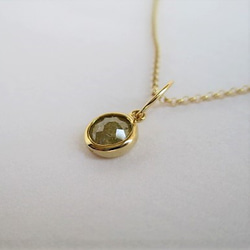 natural diamond K18&K10/necklace（GshY） 第7張的照片