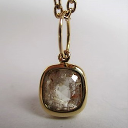natural diamond K18&K10/necklace（LBshg） 第3張的照片