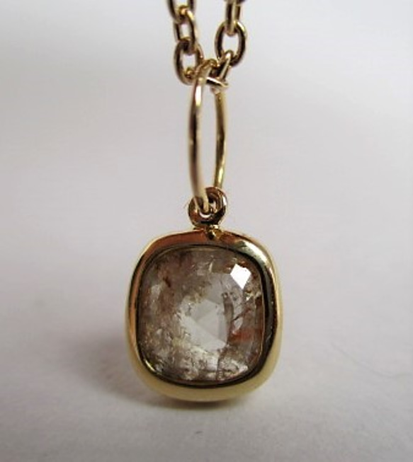 natural diamond K18&K10/necklace（LBshg） 第3張的照片