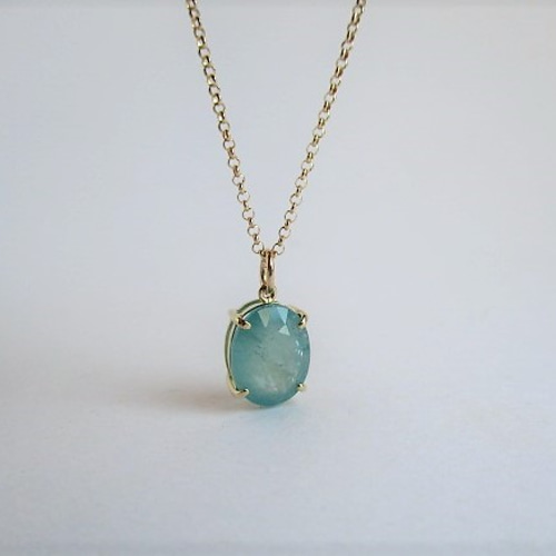 K10YGグランディディエライトネックレス ネックレス・ペンダント