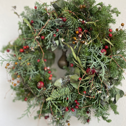 クリスマススワッグ2025シンプル 11月後半からの発送 リース atelier