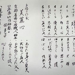 誕生花ネクタイ「１２月　ばら」　京都・西陣織　手描き　螺鈿【受注製作】ポストカード付き 8枚目の画像