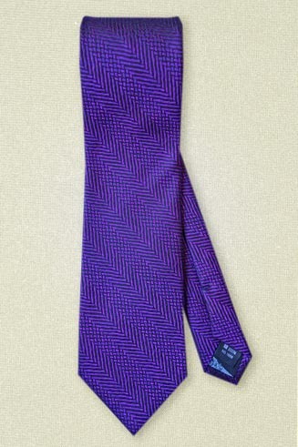 ヘリンボーン　パープル