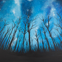 絵画　夜空　ひまり 0_cb62d1b43d6b6e3b7f6a015ee792