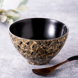 津軽塗 カフェボウルセット 木製 カラータイプ グレー お椀・ボウル