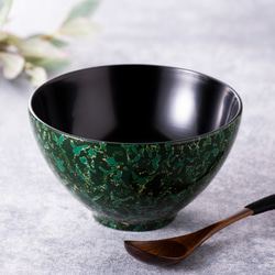 津軽塗 カフェボウルセット 木製 カラータイプ グレー お椀・ボウル