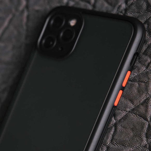 TPU 耐衝撃 スマホ カバー アイフォンケース iPhoneケース 携帯ケース 001ip01blk 2枚目の画像