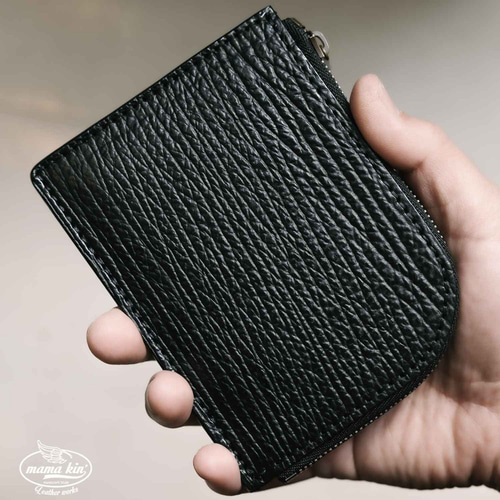 札入れ  シャークスキン MAMA KIN' シャークスキン サメ革 メンズ レディース 財布