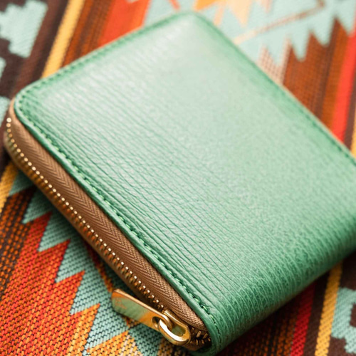 シャークスキン サメ革 メンズ レディース 財布 ラウンドファスナー  