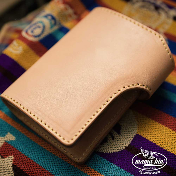 栃木レザー/サドルレザー/ヌメ革/レザーウォレット/牛革/ライダースウォレット/hf009tg46nl 