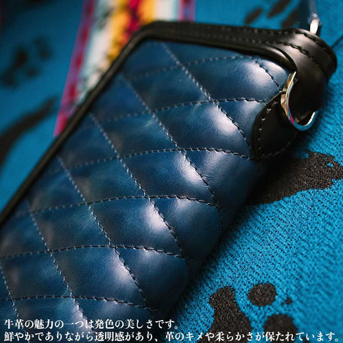 ラウンドファスナー長財布/レザーウォレット/長財布/ジッパー/牛革 