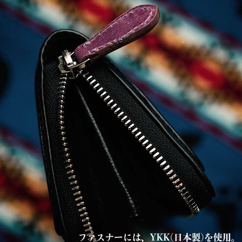 ラウンドファスナー長財布/レザーウォレット/長財布/ジッパー