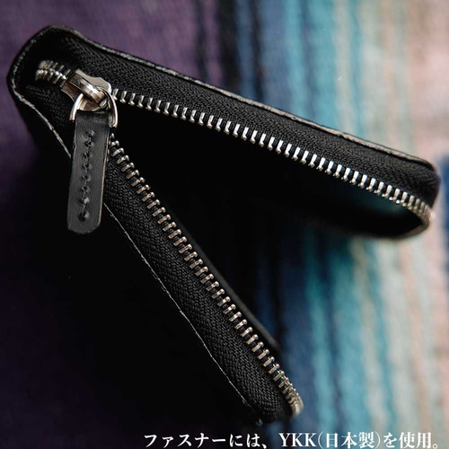 カービングウォレット/ヌメ革/サドルレザー/レザーウォレット