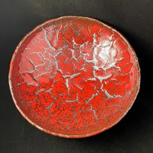 Magma　辰砂釉裂器大鉢 3枚目の画像