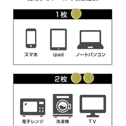 電磁波防止 予防 シール【丸形・金2枚入】対策グッズ フラワーオブライフ ステッカー EMR遮断率99.9% 6枚目の画像