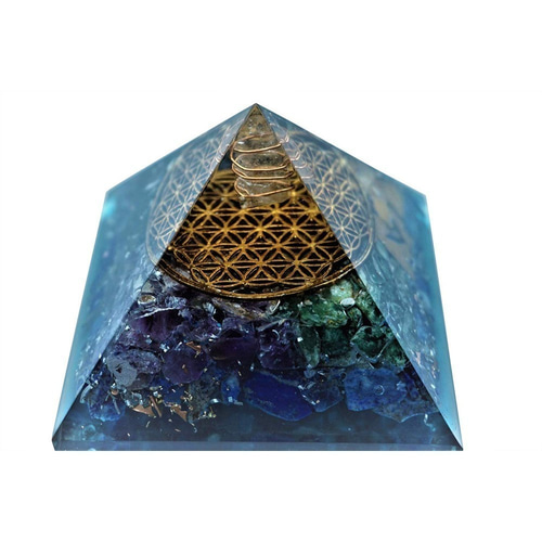 wave the stone オルゴナイト フラワーオブライフ xさざれ  