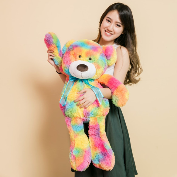 CANDY BEAR♥30インチレインボーキャンディベア 3枚目の画像