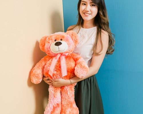 CANDY BEAR♥25インチオレンジキャンディーベア ぬいぐるみ candybear