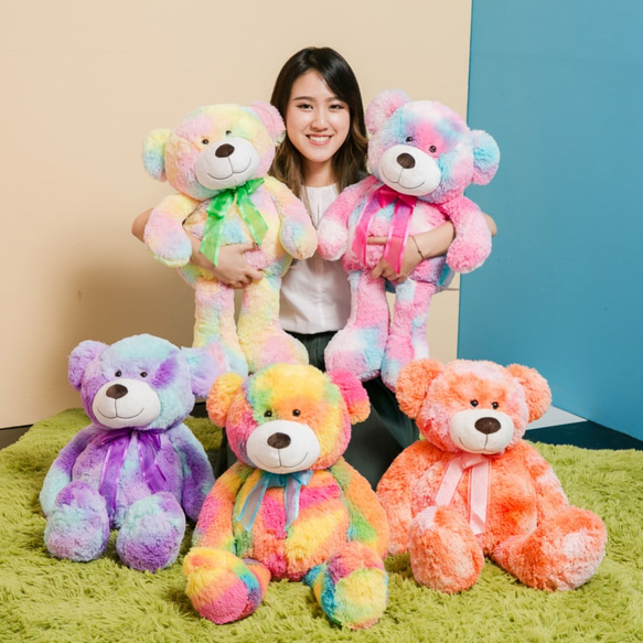 CANDY BEAR♥25インチオレンジキャンディーベア 7枚目の画像