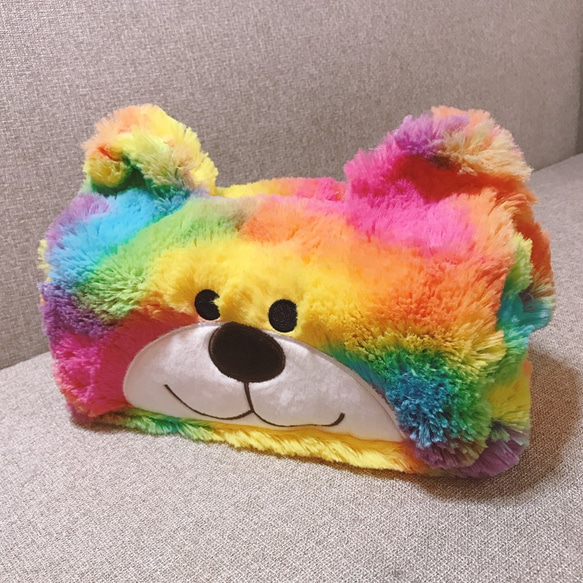 CANDYBEAR♥レインボーキャンディベアヌードルカバー 2枚目の画像