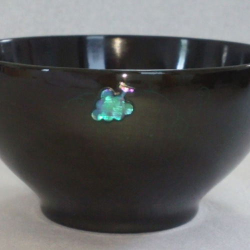 しのぶ蒔絵 中椀漆塗り未使用品JIMMY CHOO ALINA 35 STONEグレー スタッズ