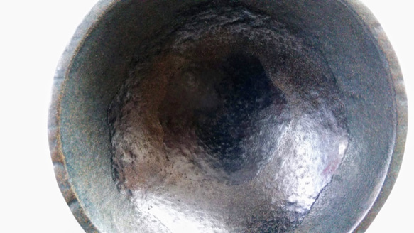 [大鉢] 　大きいのに軽い鉢　乾漆大鉢「水中」　 4枚目の画像