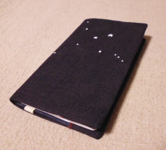 天文手帳カバー（カバーのみ）紺OC 4枚目の画像