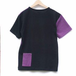 ストライプカットソー ポケットTシャツメンズ・レディース ファッション 2枚目の画像
