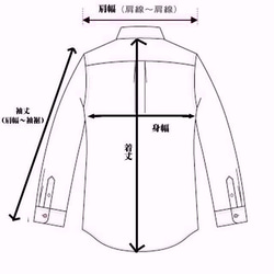 コットン素材　ドット柄モノトーン　ロングシャツ　メンズ・レディース ファッション　 6枚目の画像