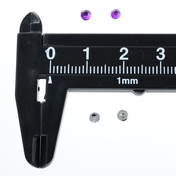 ラインストーン　3mm　紫　9000粒　プラ製　パープル　ネイル　デコ　レジン　パーツ　アクセサリー　手芸　AP2122 4枚目の画像