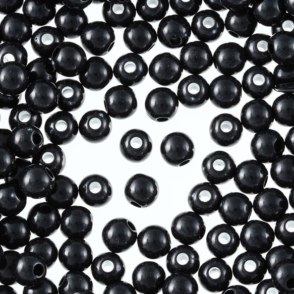 古い　黒と金のビーズアクセサリーケース 古い 黒と金のビーズアクセサリーケース