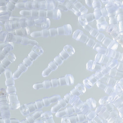 イヤホンジャック パーツ 100個 クリア 透明 イヤフォンジャック