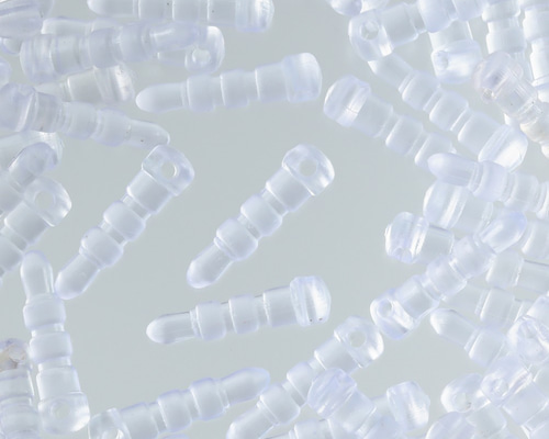 イヤホンジャック パーツ 100個 クリア 透明 イヤフォンジャック