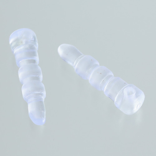 イヤホンジャック パーツ 100個 クリア 透明 イヤフォンジャック