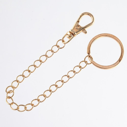 金のバック型チャーム バッグチャーム チェーン パーツ 金具 ゴールド KC金 14cm 20本
