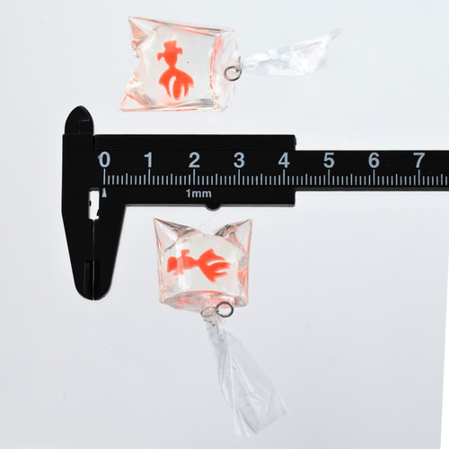 金魚・おはじき♡チャーム，6点set，ハンドメイド・アクセサリー 金魚・おはじき♡チャーム，6点set，ハンドメイド・アクセサリー