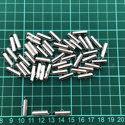 送料無料 ボールチェーン コネクター シルバー 16mm 50個 留め具